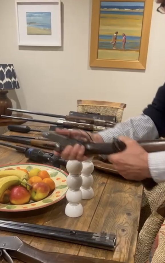 Armed police at Lowe's property