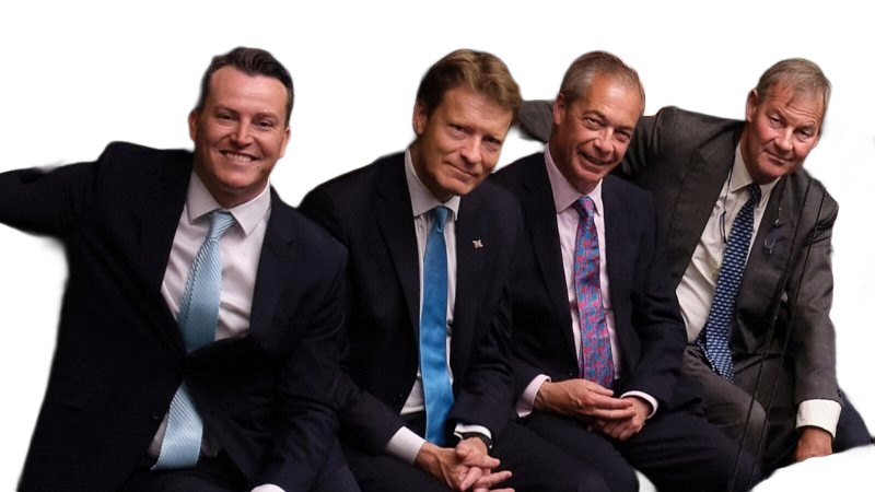 Reform UK's five elected MPs